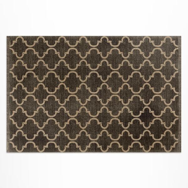 Buitenkleed Imitatiestof met oosters arabeskpatroon