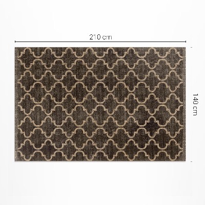 Buitenkleed Imitatiestof met oosters arabeskpatroon