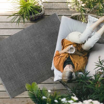 Tuinkleed Donkere elegante steenimitatiestof