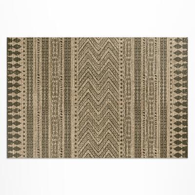 Buitenkleed Imitatiestof met zigzag- en lijnmotief