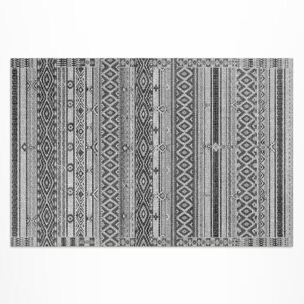 Buitenkleed Imitatie van geometrische ruitstof