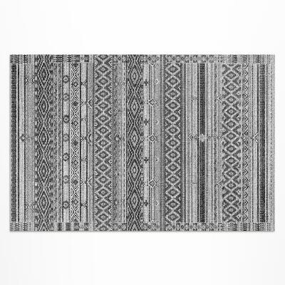 Buitenkleed Imitatie van geometrische ruitstof