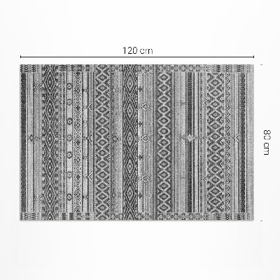 Buitenkleed Imitatie van geometrische ruitstof