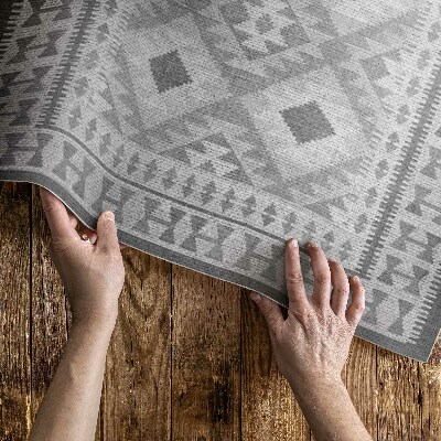 Buiten tapijt Klassiek decoratief patroon, stofimitatie