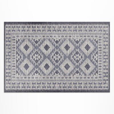 Tuinkleed Imitatiestof in retro-vintagestijl