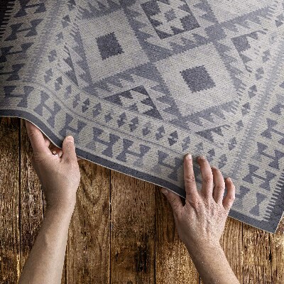 Tuinkleed Imitatiestof in retro-vintagestijl