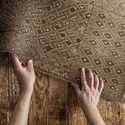 Buitenkleed Imitatiestof met tribalpatroon