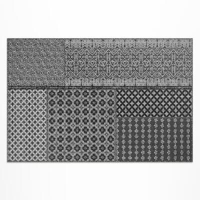 Tuinkleed Imitatiestof in Azteekse stijl