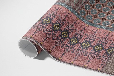 Buiten tapijt Azteekse imitatiestof met patroon