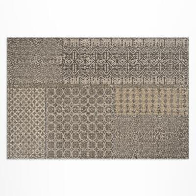 Buitenkleed Azteekse patroonimitatie van versierde stof