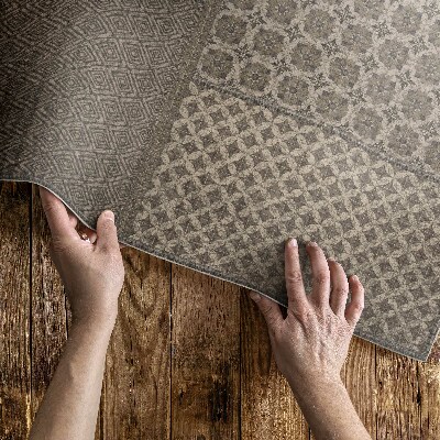 Buitenkleed Azteekse patroonimitatie van versierde stof