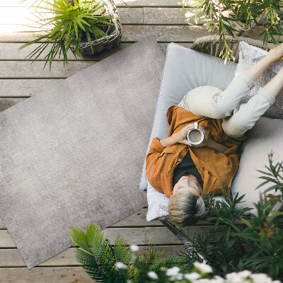 Buiten tapijt Zilveren beton moderne textuur