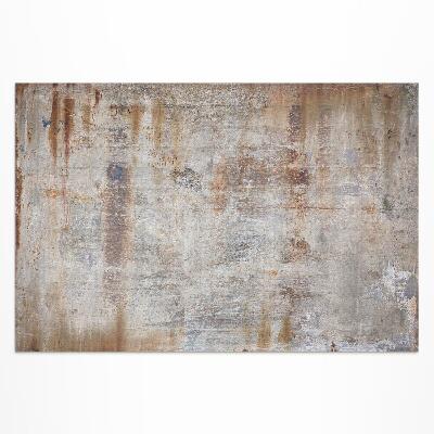 Buiten tapijt Metalen roest industriële stijl