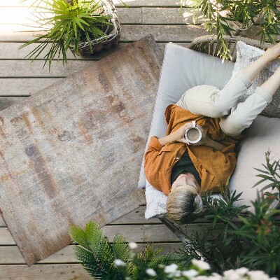 Buiten tapijt Metalen roest industriële stijl