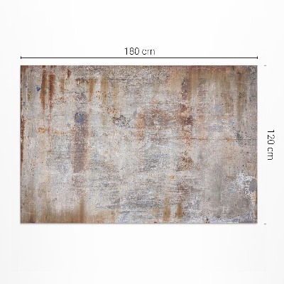 Buiten tapijt Metalen roest industriële stijl