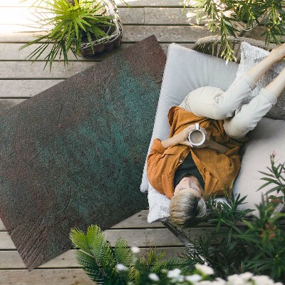 Tuinkleed Groene en bruine beton industriële stijl
