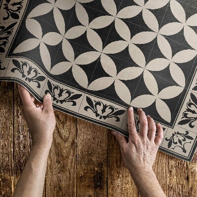 Buiten tapijt Spaanse tegels elegante mozaïek