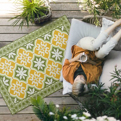 Tuinkleed Klassieke tegels, helder mozaïek