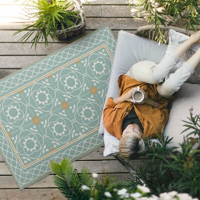 Tuinkleed Vintage symmetrie decoratieve tegels