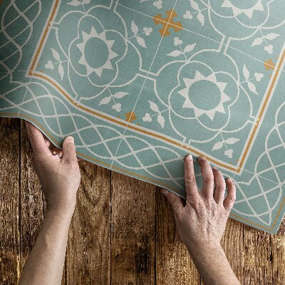 Tuinkleed Vintage symmetrie decoratieve tegels