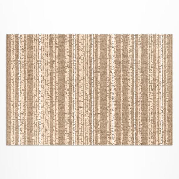 Tuinkleed Beige stof boho vintage stijl