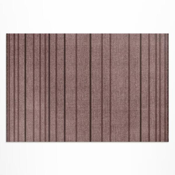 Buitenkleed Bruine strepen boho vintage stijl