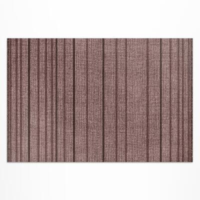 Buitenkleed Bruine strepen boho vintage stijl