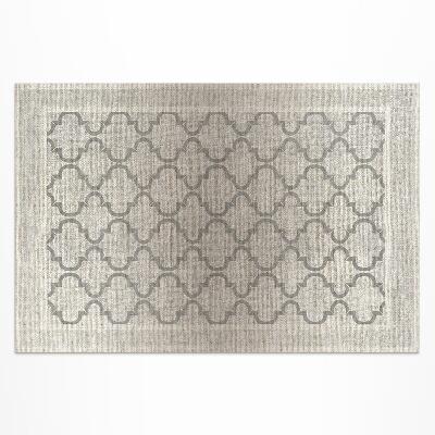 Buiten tapijt Marokkaanse imitatie arabeskstof