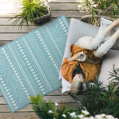 Buitenkleed Patroon Indiase textuur imitatiestof