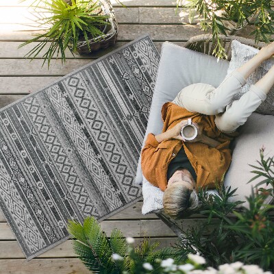 Buiten tapijt Imitatiestof met textuurpatroon