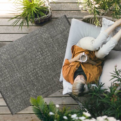 Buitenkleed Imitatiestof met fijne texturen