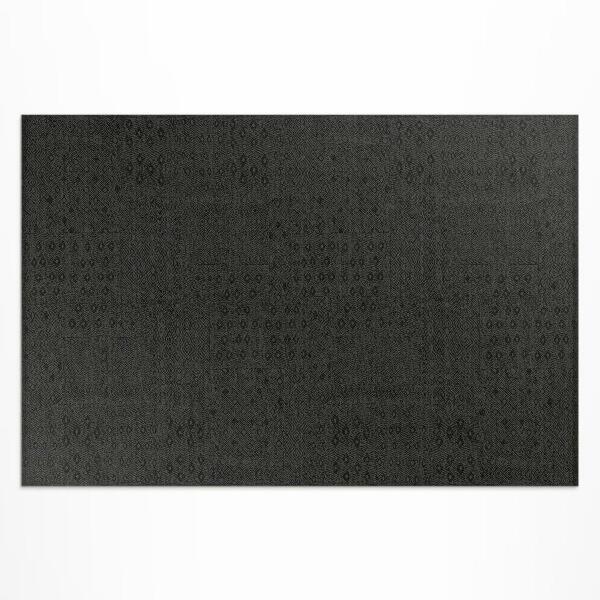 Tuinkleed Donkere structuur imitatiestof