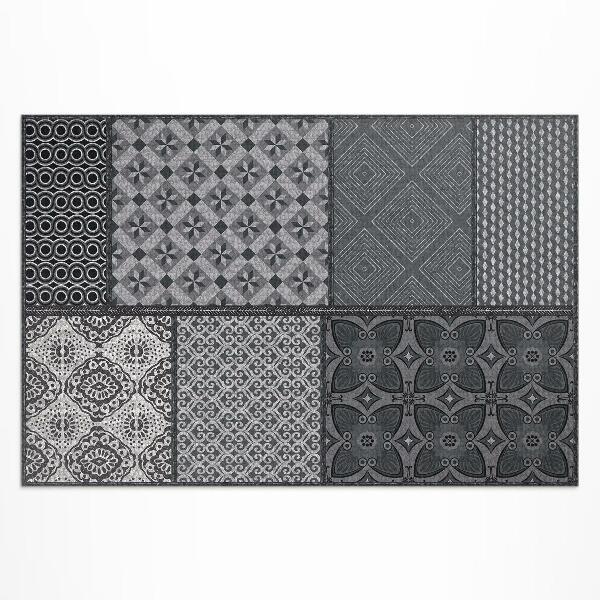 Buitenkleed Een mix van patronen, imitatiestof