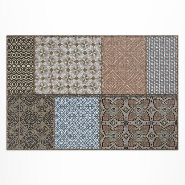 Tuinkleed Mix van patronen, imitatiestof