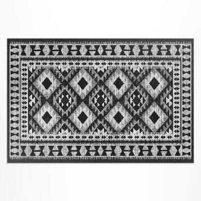 Buitenkleed Zwarte ruiten imitatiestof