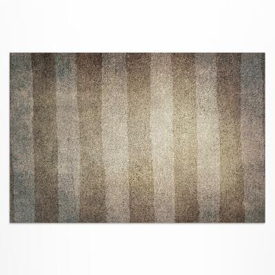 Buiten tapijt Horizontale strepen rustieke vintage stijl