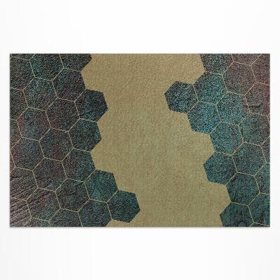 Tuinkleed Betonnen zeshoeken modern ontwerp