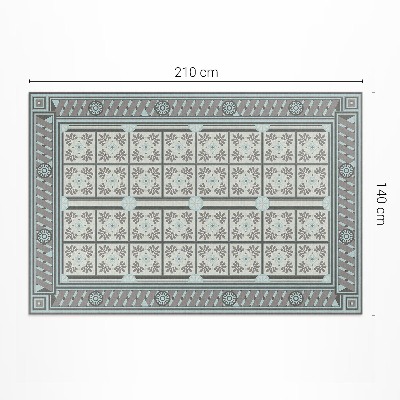 Buitenkleed Scandinavische stijl decoratief mozaïek