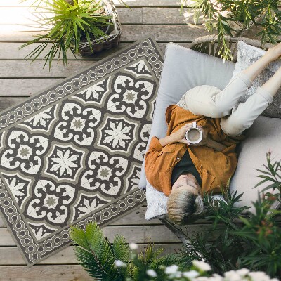 Tuinkleed Scandinavische stijl decoratief mozaïek