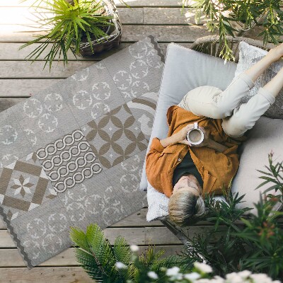 Buitenkleed Decoratieve tegels oude tegels