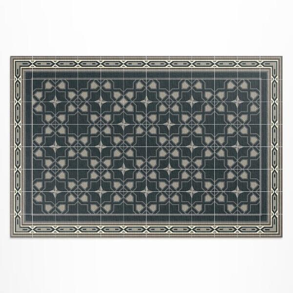 Tuinkleed Geometrische sterren oud mozaïek