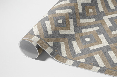 Buitenkleed Geometrie regelmatig patroon vintage boho