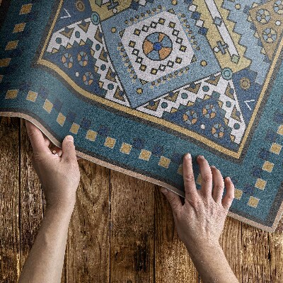 Tuinkleed Marokkaanse geometrische ornamentpatronen