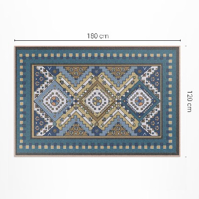 Tuinkleed Marokkaanse geometrische ornamentpatronen