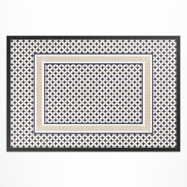 Buiten tapijt Geometrische vlecht elegante mozaïek