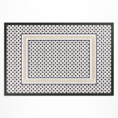 Buiten tapijt Geometrische vlecht elegante mozaïek