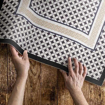 Buiten tapijt Geometrische vlecht elegante mozaïek