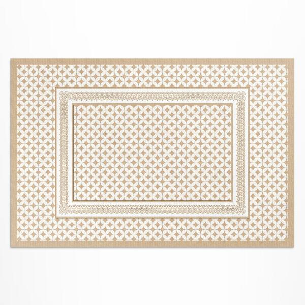 Buitenkleed Geometrische mozaïek glamour vlecht