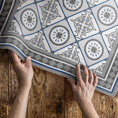 Buitenkleed Geometrische ruitvormige siertegels