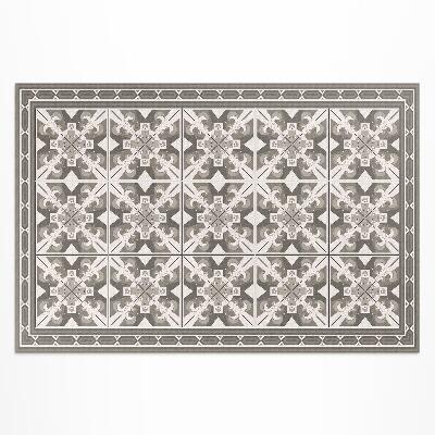 Tuinkleed Tegels met geometrische ruitversiering